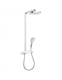 Dušo sistema su termostatiniu maišytuvu Raindance Select Eshowerpipe 300 2jet chromas, Hansgrohe