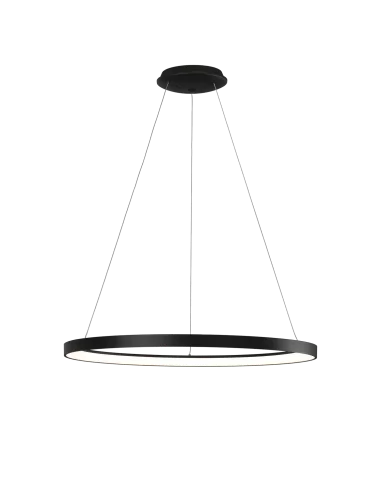 Pakabinamas LED šviestuvas grace d78 4000k dali/push black, ACB design