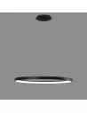 Pakabinamas LED šviestuvas grace d78 4000k dali/push black, ACB design