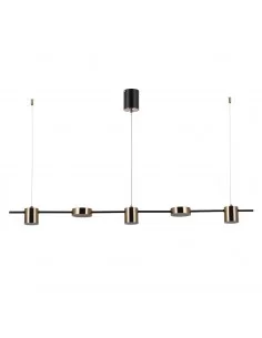 Pakabinamas LED šviestuvas remdal black/gold 30w line 3000k, ITALUX