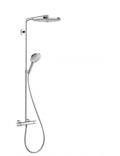 Dušo sistema su termostatiniu maišytuvu Raindance Select S300 2jet, Hansgrohe