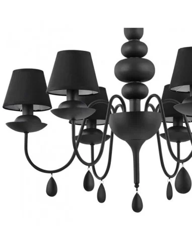 Pakabinamas šviestuvas blanche sp6 black, Ideal lux