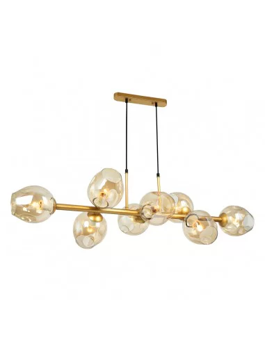 Pakabinamas šviestuvas borgo 8 gold, ITALUX