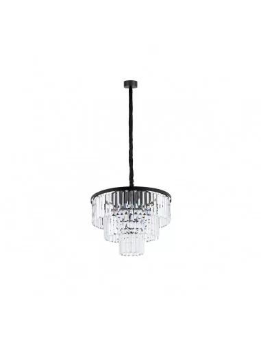 Pakabinamas šviestuvas cristal l black, Nowodvorski