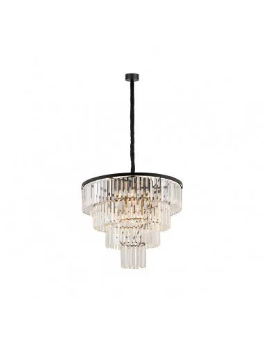 Pakabinamas šviestuvas cristal l black, Nowodvorski