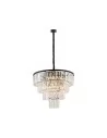 Pakabinamas šviestuvas cristal l black, Nowodvorski