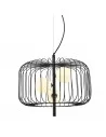 Pakabinamas šviestuvas daren round black, ITALUX