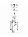 Dušo sistema su termostatiniu maišytuvu Croma Select E180, Hansgrohe