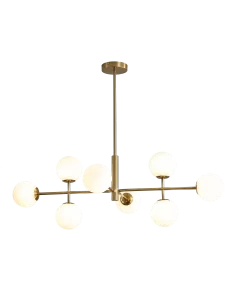 Pakabinamas šviestuvas doris antique gold, ACB design