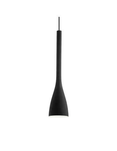 Pakabinamas šviestuvas flut m black, Ideal lux
