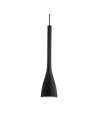 Pakabinamas šviestuvas flut m black, Ideal lux