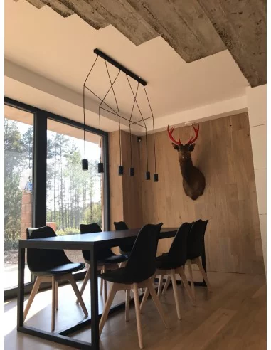 Pakabinamas šviestuvas imbria black line, Nowodvorski
