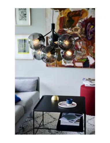 Pakabinamas šviestuvas ivona 6 black, Nordlux