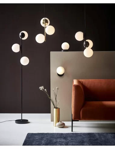 Pakabinamas šviestuvas lilly black, Nordlux