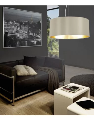 Pakabinamas šviestuvas maserlo taupe 1 l, EGLO