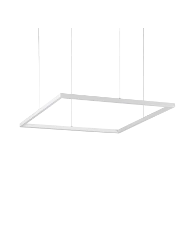 Pakabinamas šviestuvas oracle slim square 70 white, Ideal lux