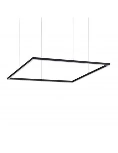 Pakabinamas šviestuvas oracle slim square 90 black, Ideal lux