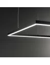 Pakabinamas šviestuvas oracle slim square 90 black, Ideal lux