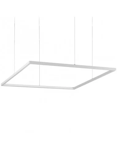 Pakabinamas šviestuvas oracle slim square 90 white, Ideal lux