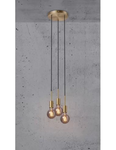 Pakabinamas šviestuvas paco 3 brass, Nordlux