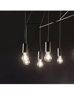 Pakabinamas šviestuvas pop sp10 black, Ideal lux