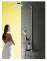 Dušo sistema voniai su termostatiniu maišytuvu Raindance select 360 chromas, Hansgrohe