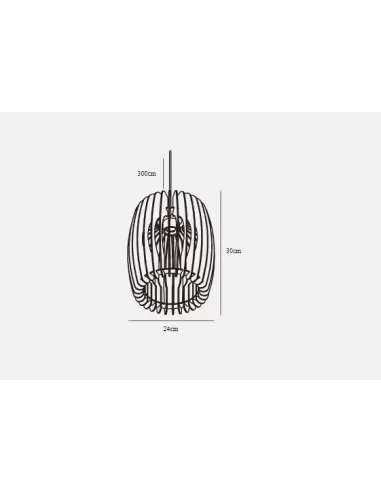 Pakabinamas šviestuvas tricbeca 24 black, Nordlux