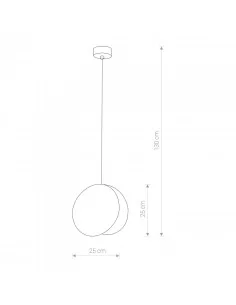 Pakabinamas šviestuvas wheel black, Nowodvorski