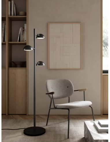 Pastatomas šviestuvas nomi black, Nordlux
