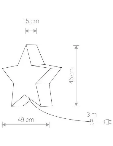 Pastatomas šviestuvas star ip44, Nowodvorski