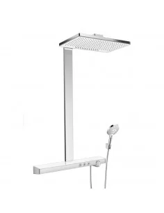 Dušo sistema su termostatiniu maišytuvu Rainmaker Select 460 2jet chromas, Hansgrohe