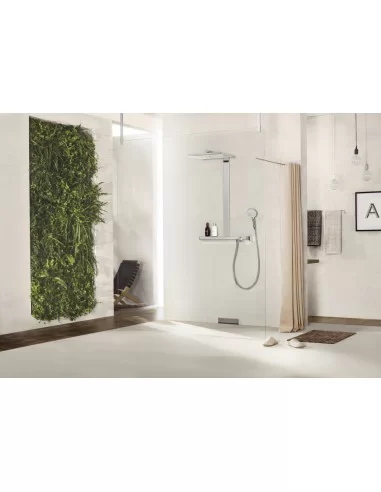 Dušo sistema su termostatiniu maišytuvu Rainmaker Select 460 2jet chromas, Hansgrohe