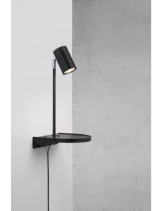 Sieninis LED šviestuvas cody black, Nordlux