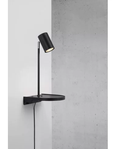 Sieninis LED šviestuvas cody black, Nordlux