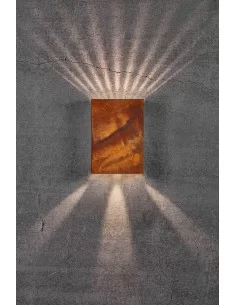 Sieninis LED šviestuvas fold corten 15, Nordlux