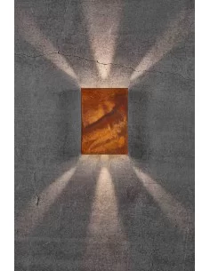 Sieninis LED šviestuvas fold corten 15, Nordlux