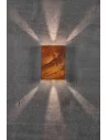 Sieninis LED šviestuvas fold corten 15, Nordlux