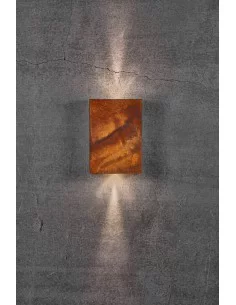 Sieninis LED šviestuvas fold corten 15, Nordlux