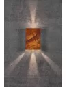 Sieninis LED šviestuvas fold corten 15, Nordlux
