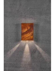 Sieninis LED šviestuvas fold corten 15, Nordlux
