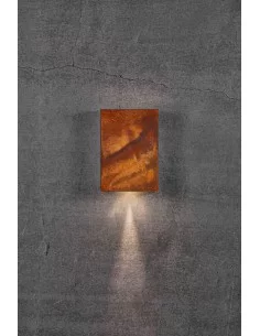 Sieninis LED šviestuvas fold corten 15, Nordlux