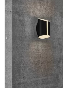 Sieninis LED šviestuvas grip black, Nordlux