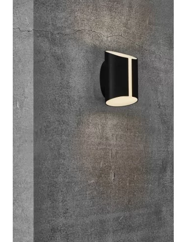 Sieninis LED šviestuvas grip black, Nordlux