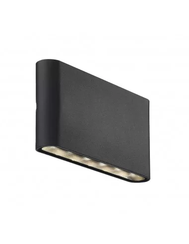 Sieninis LED šviestuvas kinver black 17,5, Nordlux