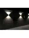 Sieninis LED šviestuvas morino anthracite, EGLO