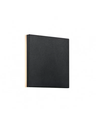 Sieninis šviestuvas artego square black, Nordlux