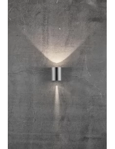 Sieninis šviestuvas canto 2 stainless steel, Nordlux