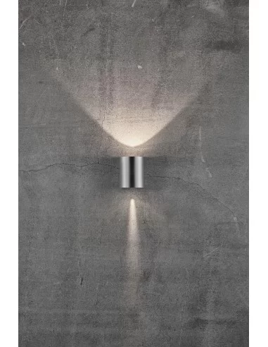 Sieninis šviestuvas canto 2 stainless steel, Nordlux