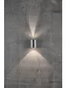 Sieninis šviestuvas canto 2 stainless steel, Nordlux
