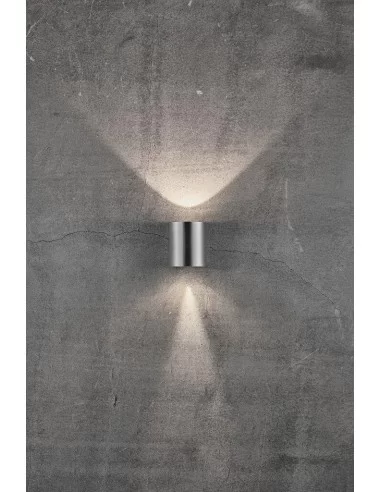 Sieninis šviestuvas canto 2 stainless steel, Nordlux